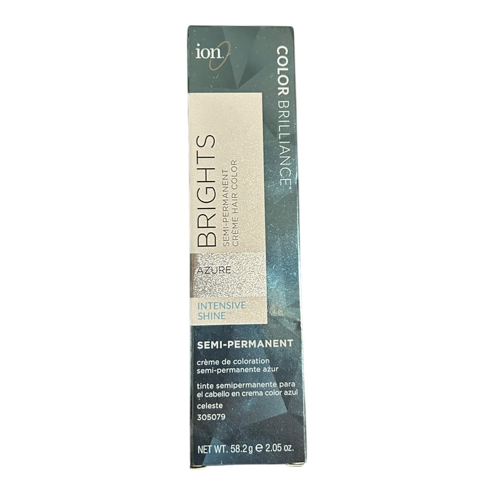 Ion Color Azure Brilliance Brights Semi-Permanent Hair Color NEW
